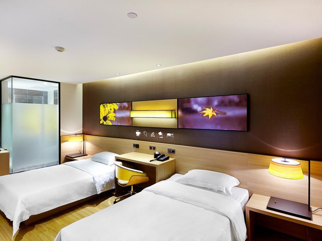 7Days Premium Shenzhen High New Science And Technology Park Subway Station Hotel Bagian luar foto